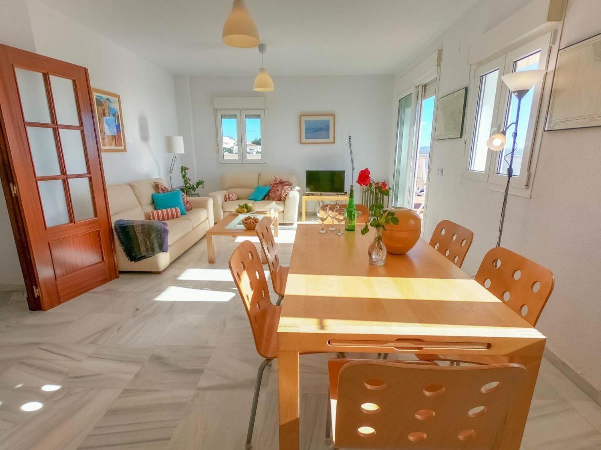 Terraza Trafalgar Apartamento Tipo Penthouse Con Enorme Terraza Y Vistas Al Mar 科尼尔-德拉弗龙特拉 外观 照片